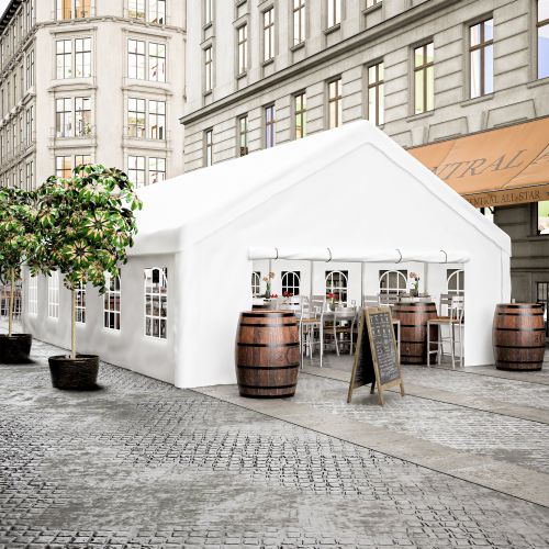 20x32FT Party Tent Heavy Duty, Large Wedding Event Shelters with 3 Storage Bags & Removable Sidewalls 20x32FT Party Tent Heavy Duty, Large Wedding Event Shelters with 3 Storage Bags & Removable Sidewalls