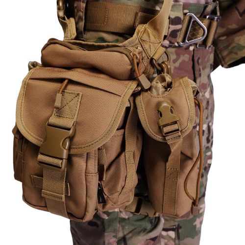 ANTARCTICA Waterproof Military Tactical Drop Leg Pouch Bag Type B Cross Over Leg Rig Outdoor Bike Cycling Hiking Thigh Bag ANTARCTICA Waterproof Military Tactical Drop Leg Pouch Bag Type B Cross Over Leg Rig Outdoor Bike Cycling Hiking Thigh Bag