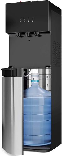 Bottom Loading Water Cooler Dispenser with BioGuard- 3 Temperature Settings- UL/Energy Star Approved- Bottled/Filtered